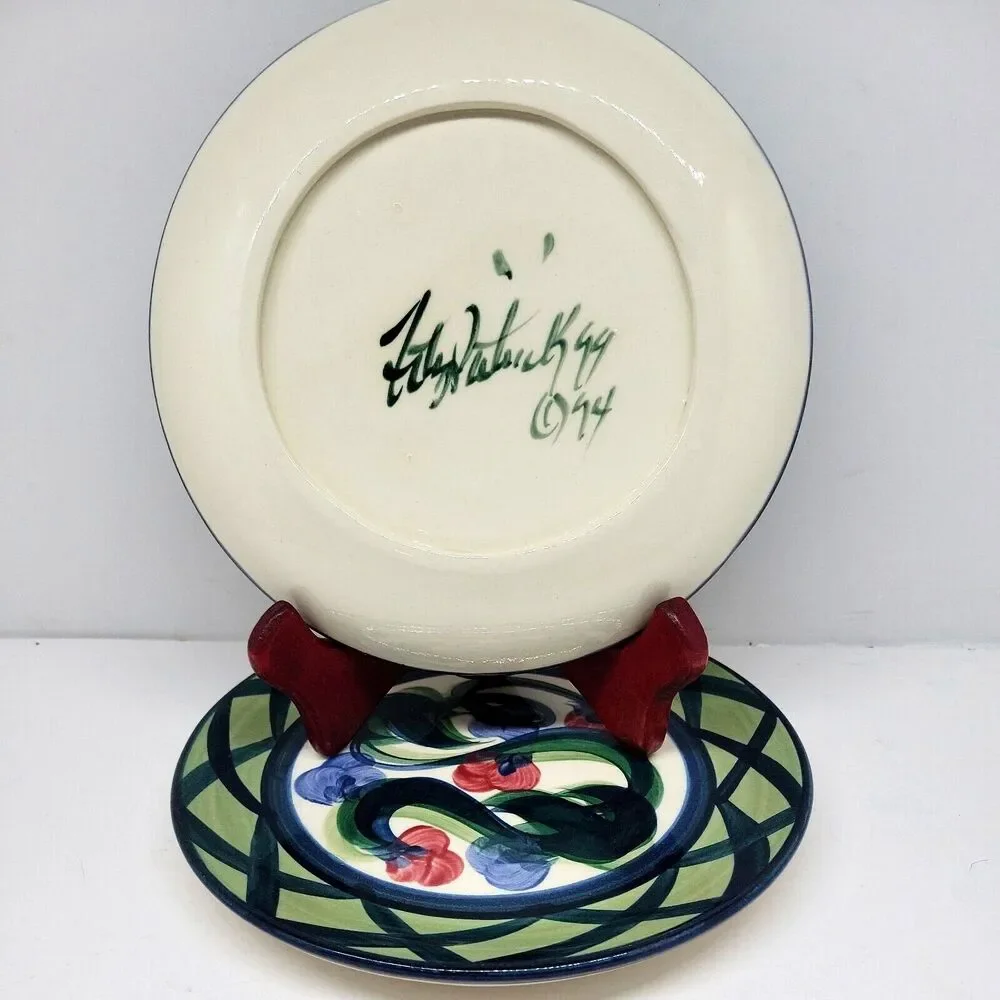 Gail Pittman Fitzpatrick Salad Plates 8 7/8